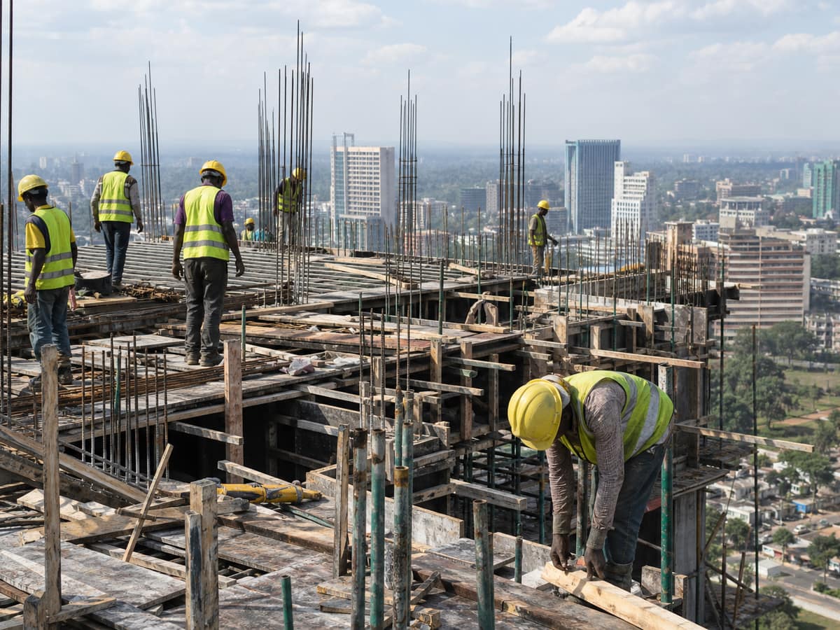 Construction businesses in Kenya using FlowOps Africa AI employees